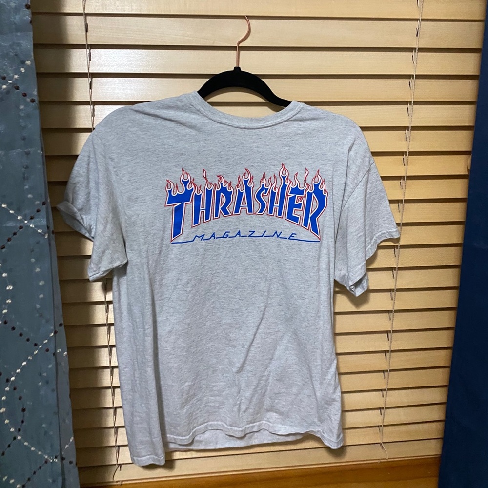 grey thrasher hoodie